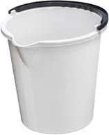 plast team Putzeimer "VANCOUVER", rund, 5 Liter, anthrazit