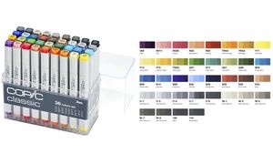 COPIC Marker classic, 36er Basis Set