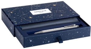 CARAN D'ACHE Schreibgeräte-Set ECRIDOR COSMIC BLUE