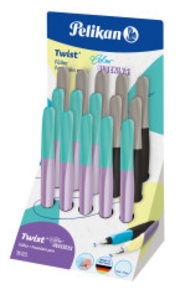 Pelikan Twist Füllhalter Color Blocking, Thekendisplay