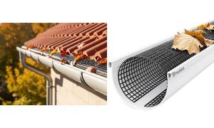 Bradas Dachrinnen-Schutzgitter, für 125 - 150 mm Durchmesser