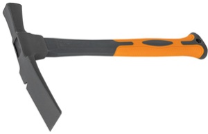Bradas Maurerhammer, 600 g, anthrazit/orange, Länge: 335 mm