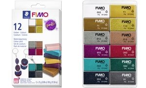 FIMO Modelliermasse-Set "sparkle", 12er Set