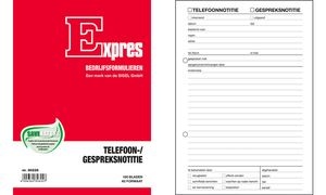 Expres Telefoon-Gespreksnotitieblok, A5 staand, 100 vel