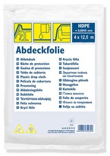 WESTEX Abdeckfolie Standard, HDPE, transparent, 4 x 12,5 m