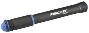 FISCHER Mini-Fahrrad-Luftpumpe FLEX, schwarz/blau