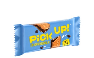PiCK UP! Keksriegel "Choco & Milch", Display