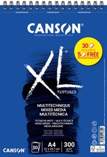 CANSON Studienblock XL MIXED MEDIA Textured Aktion, DIN A5