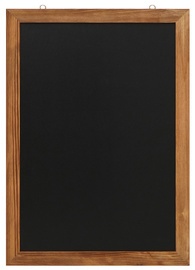 EUROPEL Kreidetafel mit Holzrahmen, 600 x 840 mm, natur