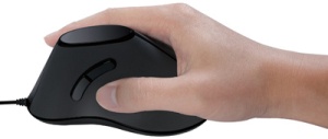 LogiLink Optische Maus Ergonomic Vertical, kabelgebunden