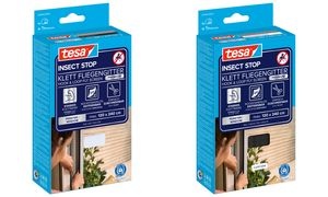 tesa Fliegengitter INSECT STOP für Fenster, 1,20 x 2,40 m
