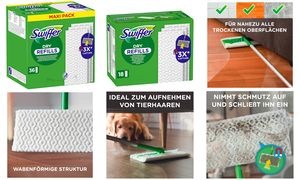 Swiffer Trocken-Bodenwischtücher, 18er Nachfüllpackung