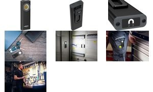 ANSMANN LED Akku-Arbeitsleuchte Smart Booster 650R, schwarz
