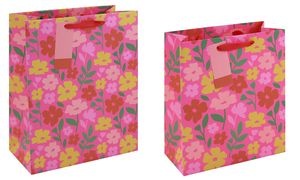 Clairefontaine Geschenktüte "Floral", mittel