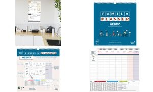 QUO VADIS Calendrier FAMILY PLANNER HEBDO, 2025/2026