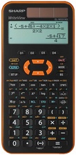 SHARP Schulrechner EL-W531 XG, Farbe: orange
