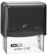 COLOP Textstempel Printer C60, 8-zeilig, schwarz