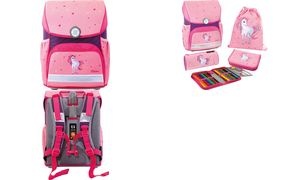 EBERHARD FABER Schulranzen-Set EFAlino Einhorn, 4-teilig