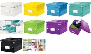 LEITZ Ablagebox Click & Store WOW, DIN A5, weiß
