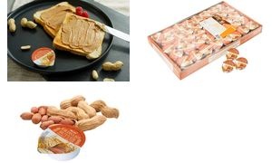 HELLMA Erdnussbutter, 80 Portionen, im Karton