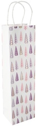 sigel Weihnachts-Flaschentüte "Pine Trees"