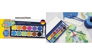 EBERHARD FABER Deckfarbkasten WINNER, 12 Farben