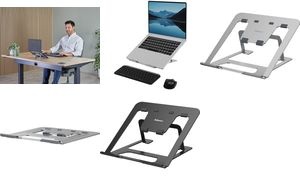 Fellowes mobiler Notebook-Ständer Alumia, schwarz