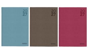 herlitz Buchkalender Timer 2027, A5, farbig sortiert