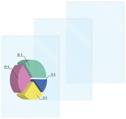pavo OHP-Folie, DIN A3, 0,10 mm, kristallklar