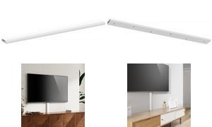 LogiLink Kabelkanal, aus PVC, Länge: 750 mm, weiß