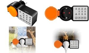 LogiLink Mechanische Zeitschaltuhr Outdoor, IP44, schwarz