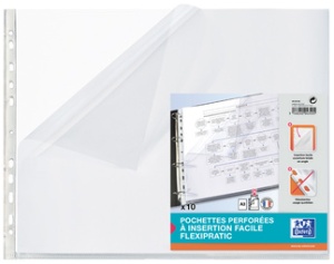 Oxford Prospekthülle, DIN A3 quer, PP, glasklar