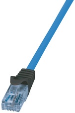 LogiLink Premium Patchkabel, Kat.6A, U/UTP, blau, 3,0 m