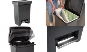 Rubbermaid Tret-Abfalleimer Premier Series, 71 Liter