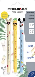 EBERHARD FABER Gelschreiber Animal Erase it! Sommer, Blister