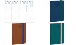 QUO VADIS Agenda PLANNING 21 SD, 2026/2027, 16 mois, bleu