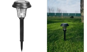 Bradas Solar-LED-Insektenvernichter-Leuchte, mit Erdspieß