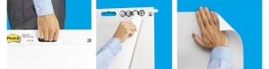 3M Post-it Meeting-Chart, 635 x 762 mm, weiß, kariert