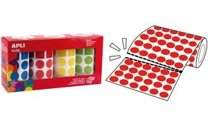 APLI kids Sticker "Geometrisch", auf Rolle, sortiert