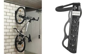 FISCHER Fahrrad-Wandhaken, Tragkraft: 20 kg, schwarz