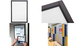 EUROPEL Magnetrahmen, DIN A3, schwarz, 5er Pack