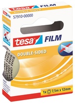 tesa Film, doppelseitig, transparent, 12 mm x 7,5 m