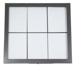 Securit Standfuß für LED-Schaukasten COATED STEEL, 980 mm