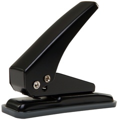 pavo Einfachlocher, Stanzleistung: 20 Blatt, schwarz