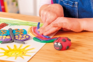 Pelikan Kinderknete Creaplast, Faltschachtel