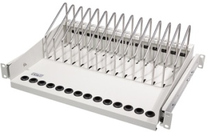 LogiLink 19" Fachboden für Notebooks/Tablets/Smartphones