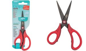 WEDO Bastelschere Gripy left, spitz, 145 mm, rot