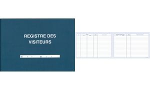 ELVE Registre des Visiteurs, 210 x 297 mm, 96 pages