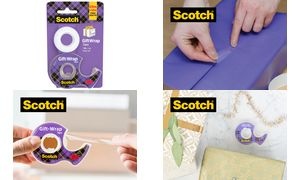 Scotch Geschenk-Klebefilm GiftWrap, im Handabroller, Promo