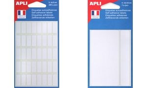 APLI Vielzweck-Etiketten, 50 x 100 mm, weiß
